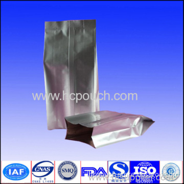 Aluminum Foil Side Gusseted Silver Pouch 